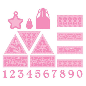 Tonic Studios - Festive Affinity Add On Die Set - 3772E