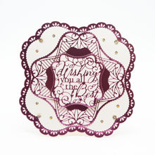 Load image into Gallery viewer, Tonic Studios - Large Layering Lace Die Set - Many Thanks - 4122E
