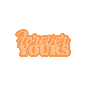 Forever Yours Sentiments Die Set - 4186E