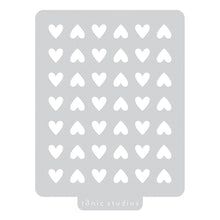 Load image into Gallery viewer, Tonic Studios - Simple Hearts Stencil - 4343E
