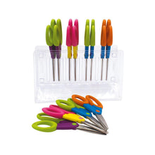 Load image into Gallery viewer, Tonic Studios - Scissors - Kushgrip Kids 5&quot; (Pointed Tip) - 12/PK - 440e
