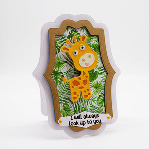 Wild About Zoo - Giraffe Die Set - 5017E