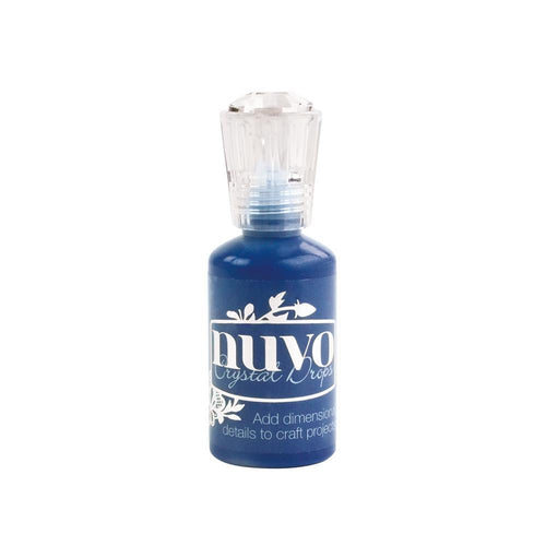 Nuvo - Crystal Drops - Gloss - Midnight Blue - 664n - tonicstudios
