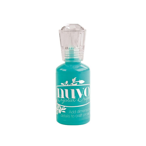 Nuvo - Crystal Drops - Gloss - Caribbean Ocean - 670n - tonicstudios