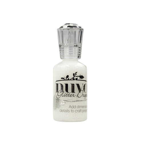 Nuvo - Glitter Drops - White Blizzard - 758n - tonicstudios