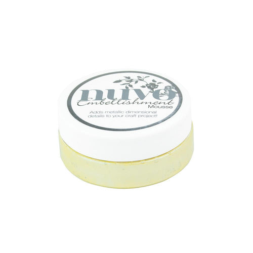 Nuvo - Embellishment Mousse - Lemon Sorbet - 805n - tonicstudios