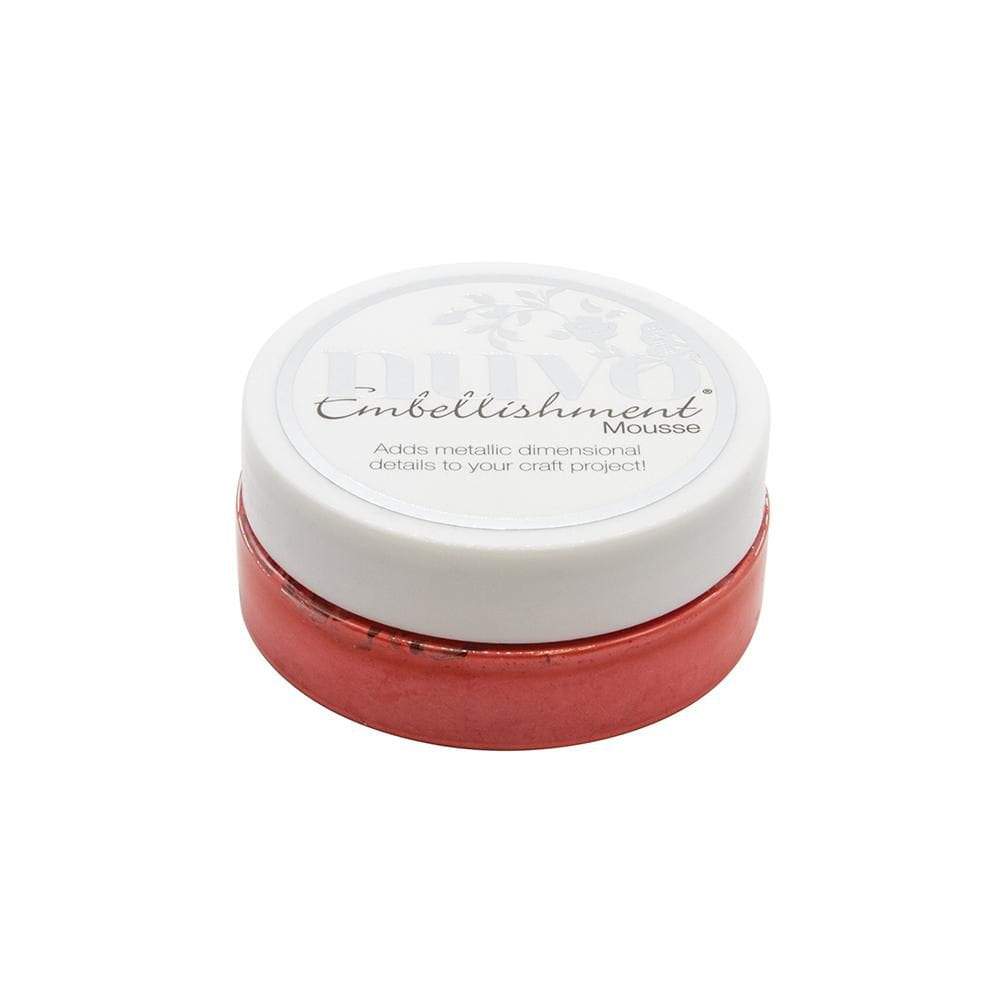 Nuvo - Embellishment Mousse - Fusion Red - 836n