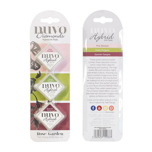 Nuvo - Diamond Hybrid Ink Pads - Rose Garden - 83n - tonicstudios
