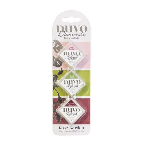 Nuvo - Diamond Hybrid Ink Pads - Rose Garden - 83n - tonicstudios