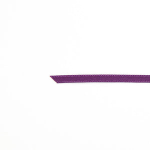 Craft Perfect - Ribbon - Double Face Satin - Aubergine Purple - 3mm - 8960E