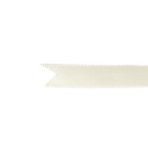 Craft Perfect - Ribbon - Double Face Satin - Ivory White - 9mm - 8973E