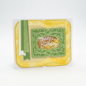 Craft Perfect - Classic Card - Grass Green - Weave Textured - 8.5" x 11" (10/PK) - tonicstudios