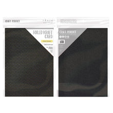 Load image into Gallery viewer, Craft Perfect - Foiled Kraft Card - Golden Polkadot - A4 (5/pk) - tonicstudios
