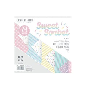 Craft Perfect - 6x6 Paper Packs - Sweet Sorbet - 9383E