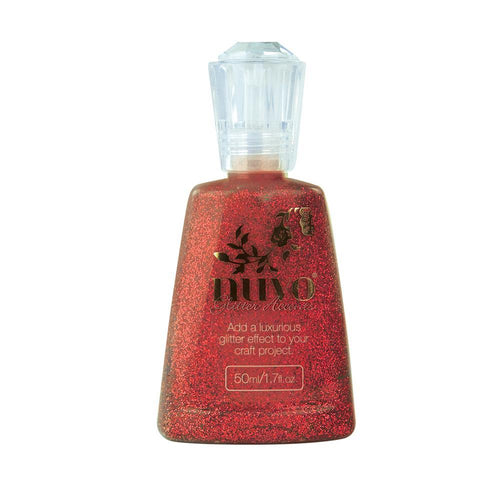 Nuvo - Glitter Accents - Winter Cranberry - 943n - tonicstudios