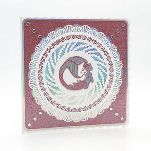 Craft Perfect - Mirror Card Gloss - Holo Waves - A4 (5/PK) - 9448e - tonicstudios