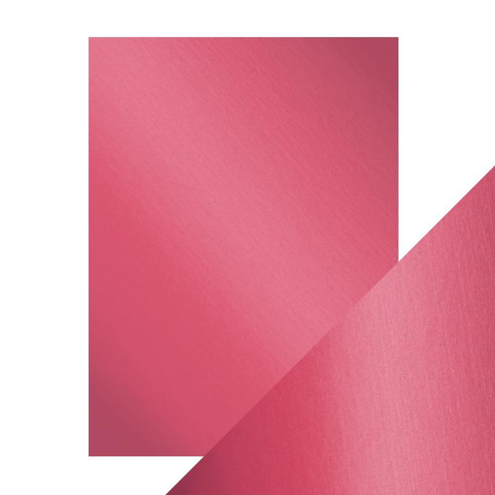 Craft Perfect - Mirror Card Satin - Pink Chiffon - 8.5