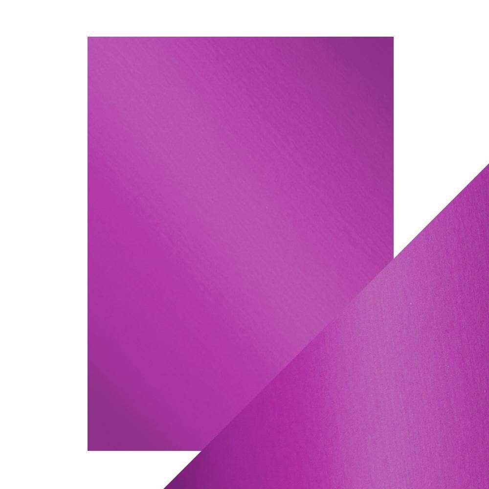 Craft Perfect - Mirror Card Satin - Purple Mist - 8.5