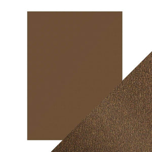 Craft Perfect - Pearlescent Card - Glazed Chestnut - 8.5" x 11" (5/PK ) - tonicstudios