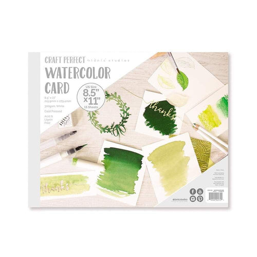 Craft Perfect - Watercolor Pads - 8.5 x 11 - tonicstudios