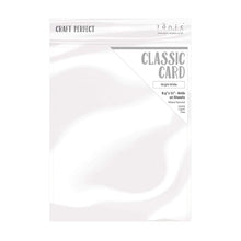 Load image into Gallery viewer, Craft Perfect - Classic Card - Bright White - Weave Textured - 8.5&quot; x 11&quot; (10/PK) - tonicstudios
