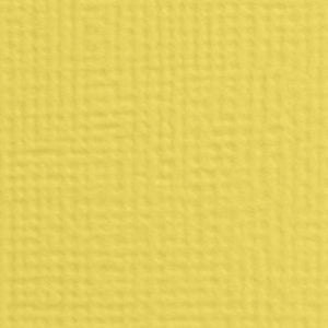 Craft Perfect - Classic Card - Buttermilk Yellow - Weave Textured - 8.5" x 11" (10/PK) - tonicstudios