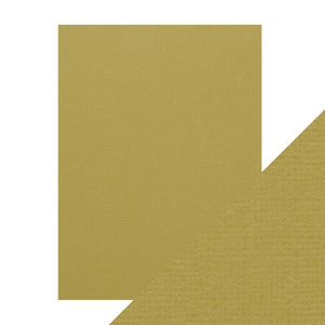 Craft Perfect - Classic Card - Olive Green - Weave Textured - 8.5" x 11" (10/PC) - tonicstudios