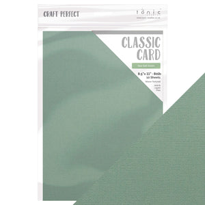 Craft Perfect - Classic Card - Sea Salt Green - 8.5"x11" (10/PK) - 9705eUS