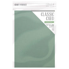 Load image into Gallery viewer, Craft Perfect - Classic Card - Sea Salt Green - 8.5&quot;x11&quot; (10/PK) - 9705eUS
