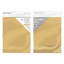 Load image into Gallery viewer, Craft Perfect - Weave Textured Classic Card - Tan Brown - 8.5&quot;x11&quot; (10/PK) - 9719e
