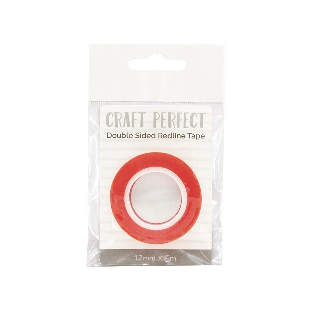 Craft Perfect - Adhesives - Double Sided Redline Tape - 12mm 5m - tonicstudios