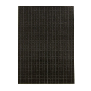 Craft Perfect - Adhesives - Dimensional Foam Pads - Black - 5mmx5mm Squares - 609 Squares - 9753e