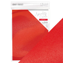 Load image into Gallery viewer, Craft Perfect - Speciality Card - Luxury Embossed - Santa&#39;s Hat - A4 (5/PK) - 230gsm - 9851E
