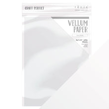 Load image into Gallery viewer, Vellum Paper - Pure White - 8.5&quot;x11&quot; (10/PK) - 100GSM - 9936E
