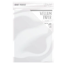Load image into Gallery viewer, Vellum Paper - Pure White - 8.5&quot;x11&quot; (10/PK) - 100GSM - 9936E
