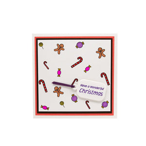 Christmas Confetti Sentiments Stamp Set (A6) - 4920E