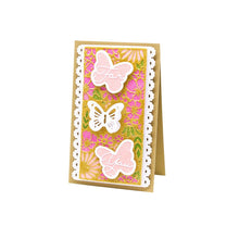 Load image into Gallery viewer, Mini Slimline Beautiful Butterfly Die Set - 5067E
