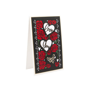 Mini Slimline Love Hearts Die Set - 5069E