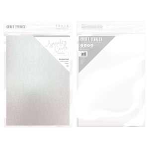 Craft Perfect Luxury Embossed Card Craft Perfect - Speciality Card - Luxury Embossed - Snowbound - A4(5/PK) - 230gsm - 9856E