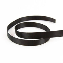 Load image into Gallery viewer, Craft Perfect Ribbon Craft Perfect - Ribbon - Double Face Satin - Jet Black - 9mm - 8975E
