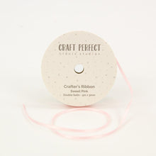 Load image into Gallery viewer, Craft Perfect Ribbon Craft Perfect - Ribbon - Double Face Satin - Sweet Pink - 3mm - 8968E

