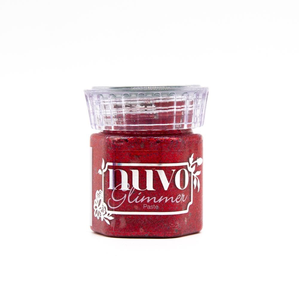 Nuvo Glimmer Paste Nuvo - Glimmer Paste - Sceptre Red - 1550N