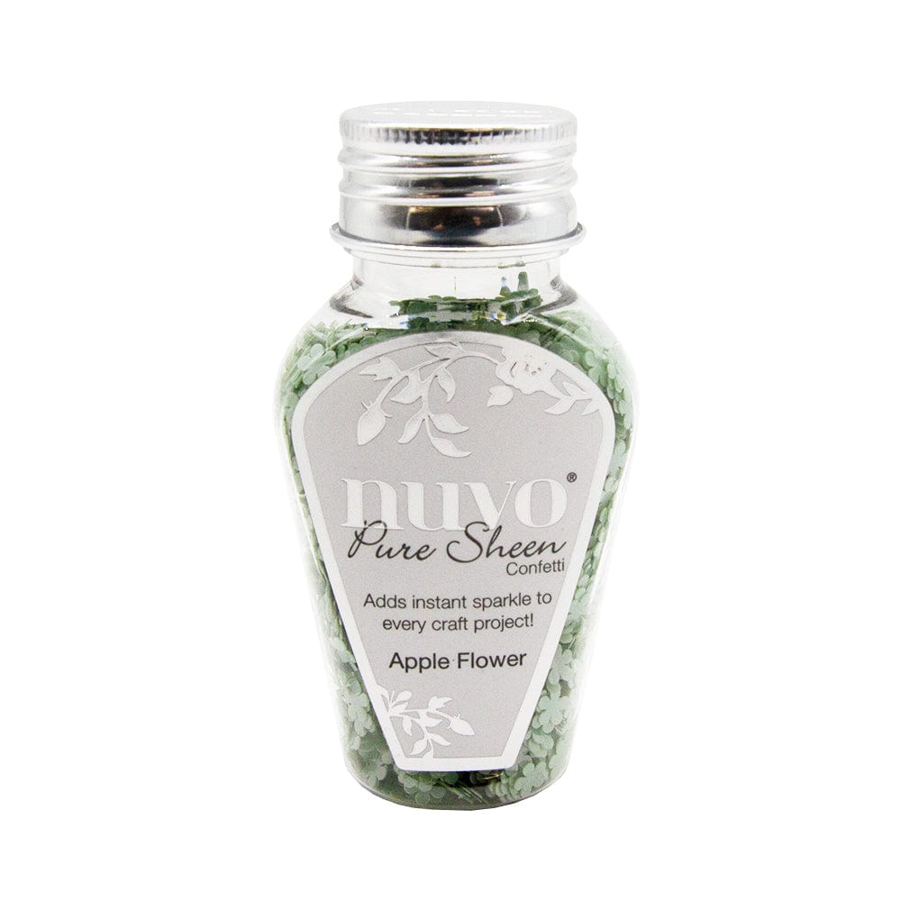 Nuvo Nuvo Confetti Nuvo - Pure Sheen Confetti - Apple Flower - 50ml Bottle - 1074N