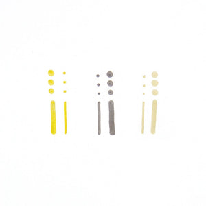 Nuvo Pens and Pencils Nuvo - Dual Tip Dot Markers - Metallic - 140n