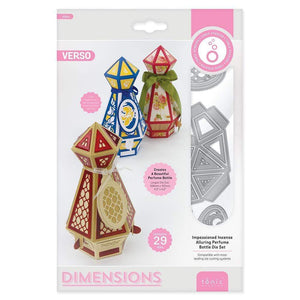 Tonic Studios Die Cutting Alluring Perfume Bottle Glowing Aroma Die Set - 4264E