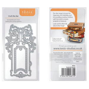 Tonic Studios Die Cutting Butterfly Tag Die Set - 4671E