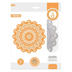 Tonic Studios Die Cutting Circular Bloom Layering Die Set - 4489E