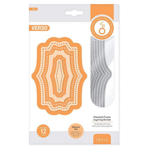 Tonic Studios Die Cutting Classical Frame Layering Die Set - 4492E