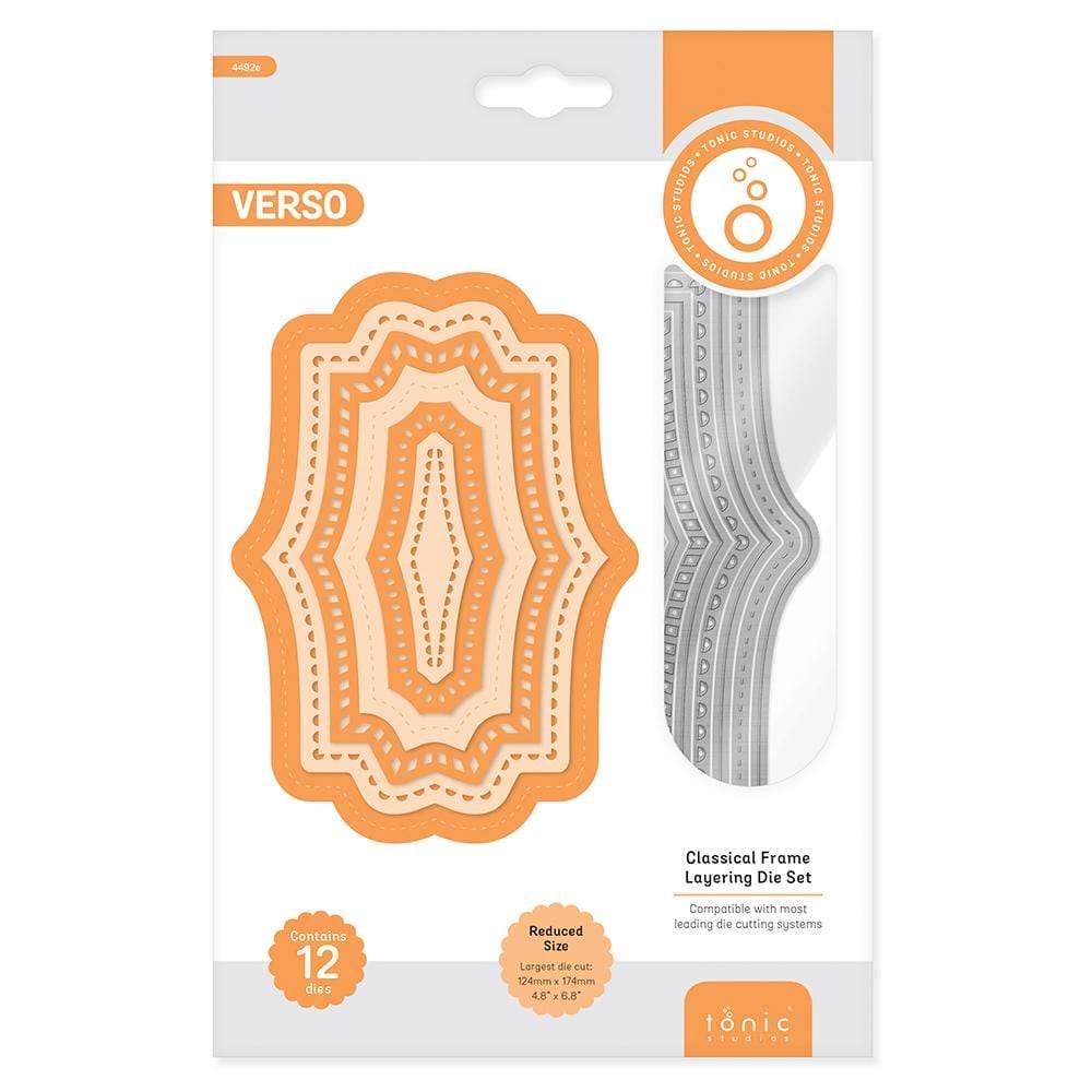 Tonic Studios Die Cutting Classical Frame Layering Die Set - 4492E