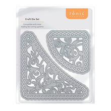 Load image into Gallery viewer, Tonic Studios Die Cutting Corner Bracket Pair Die Set - 4715E
